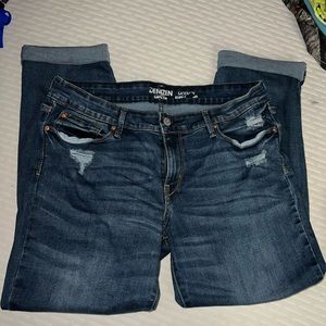 Levi’s Denizen jeans modern slim cuffed